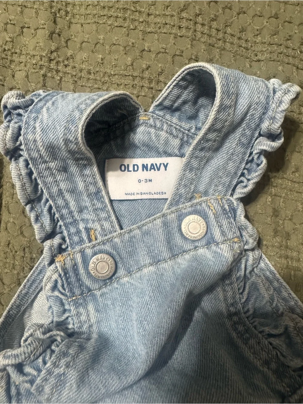 Old Navy baby girl ruffled  romper